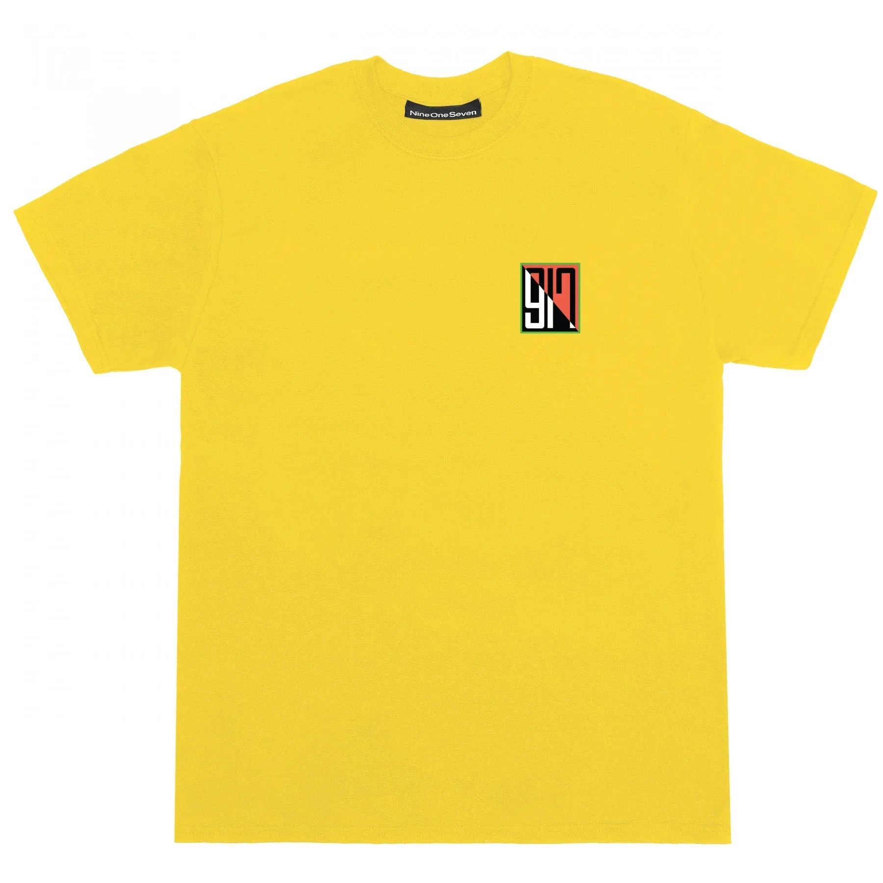 917 SPLIT TEE - YELLOW