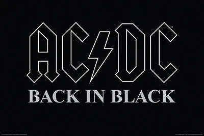 ACDC Black in Black Patch