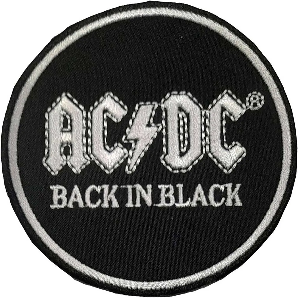 ACDC Black in Black Patch