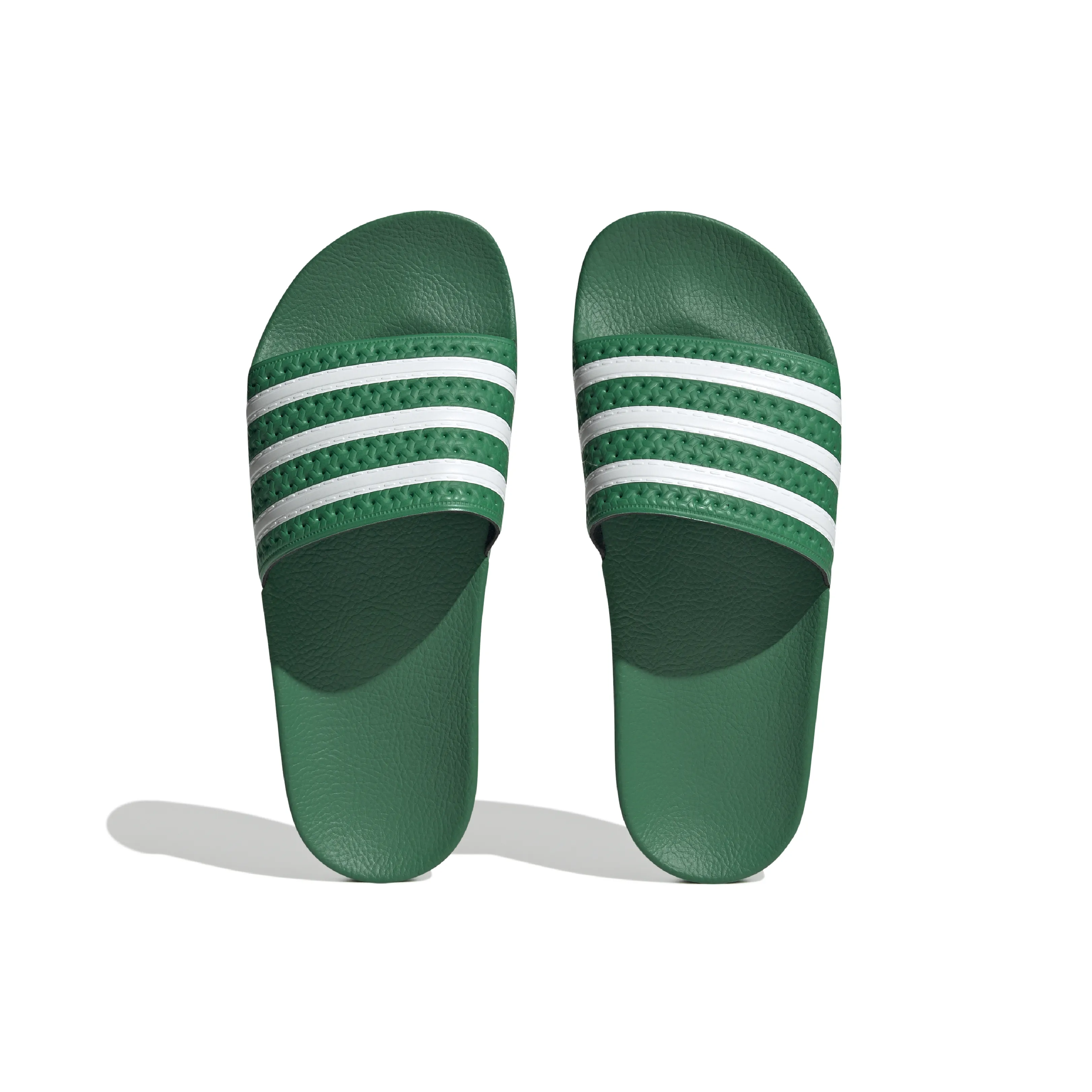 adidas Adilette Green / White / Green