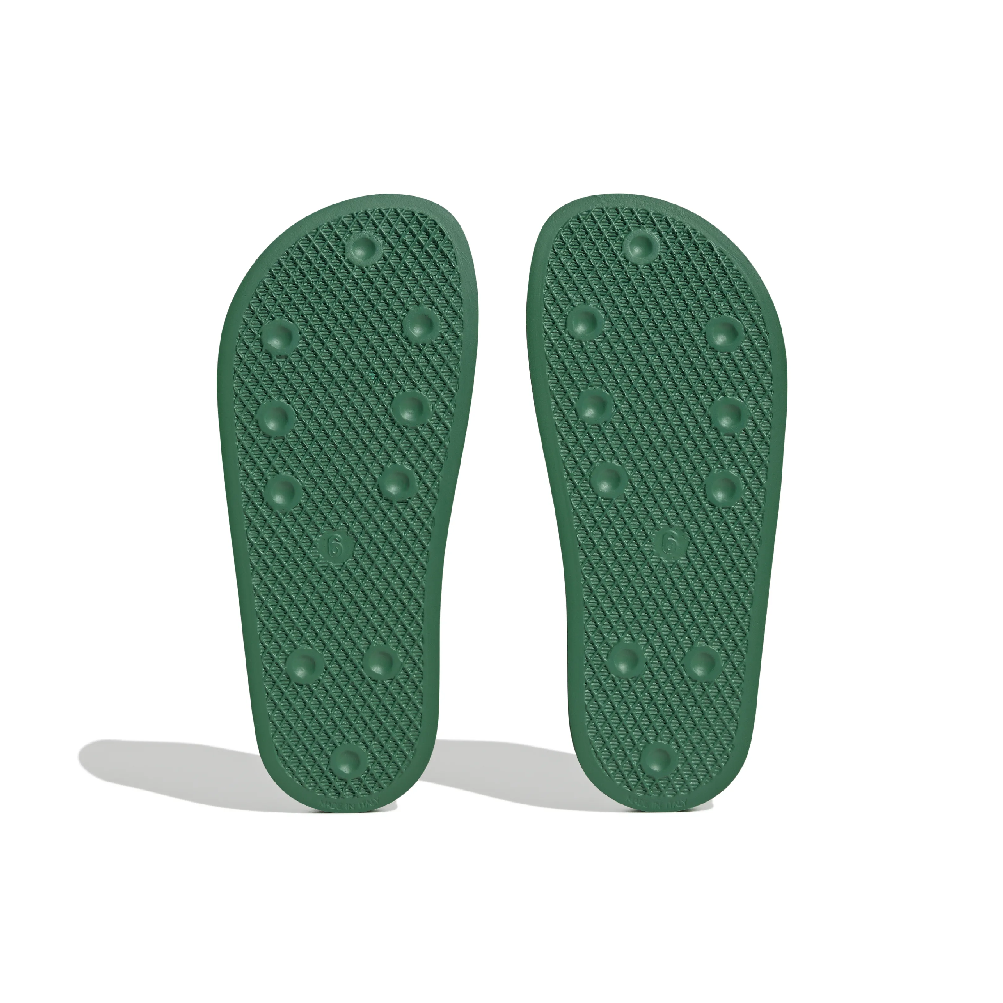 adidas Adilette Green / White / Green