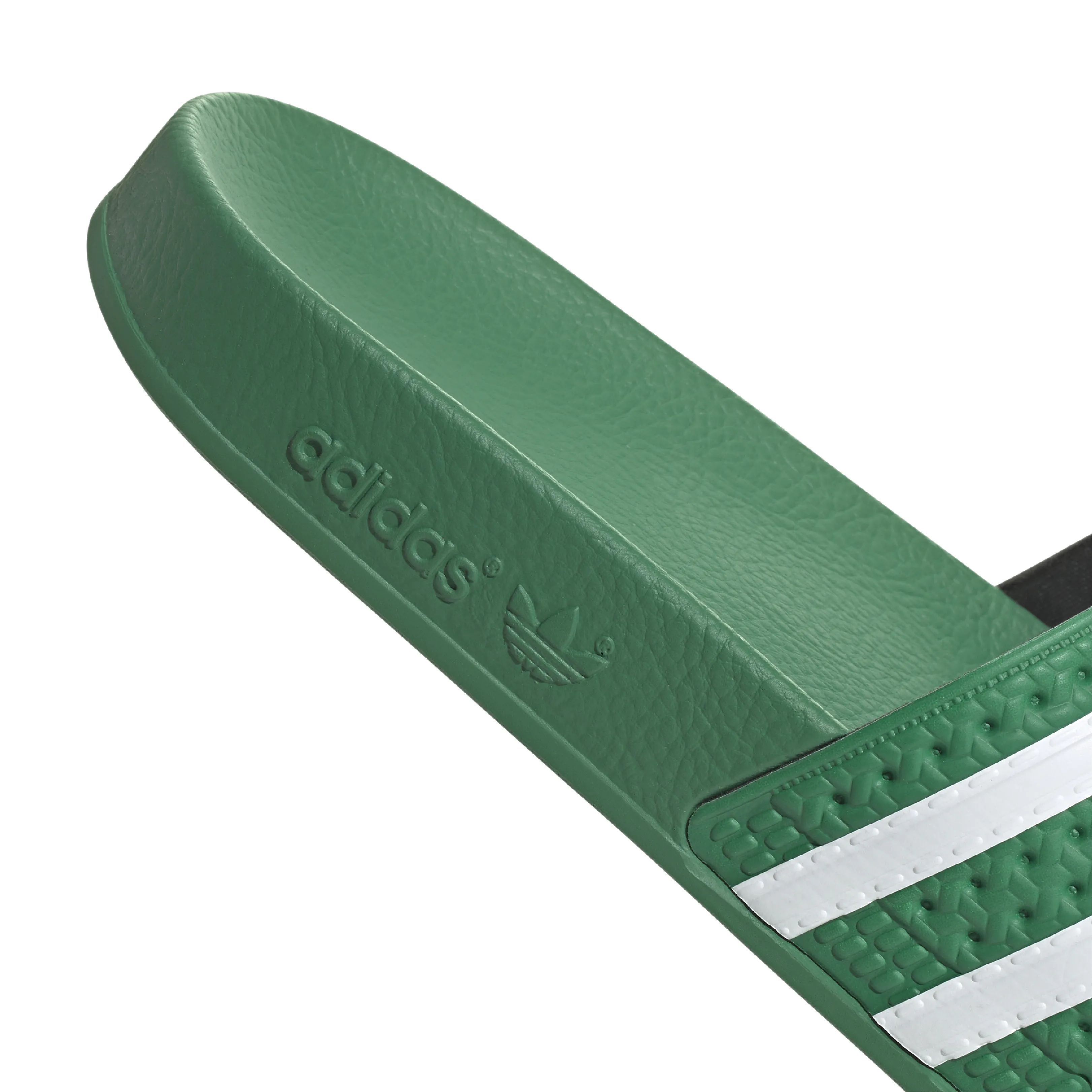 adidas Adilette Green / White / Green