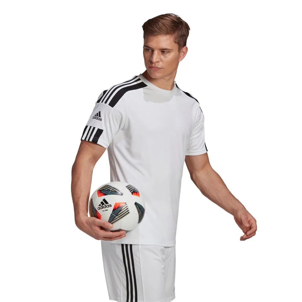 Adidas Adult Squadra 21 Jersey (White/White)