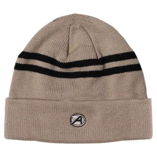 AHEAD Khaki/Black Toque Double Stripe