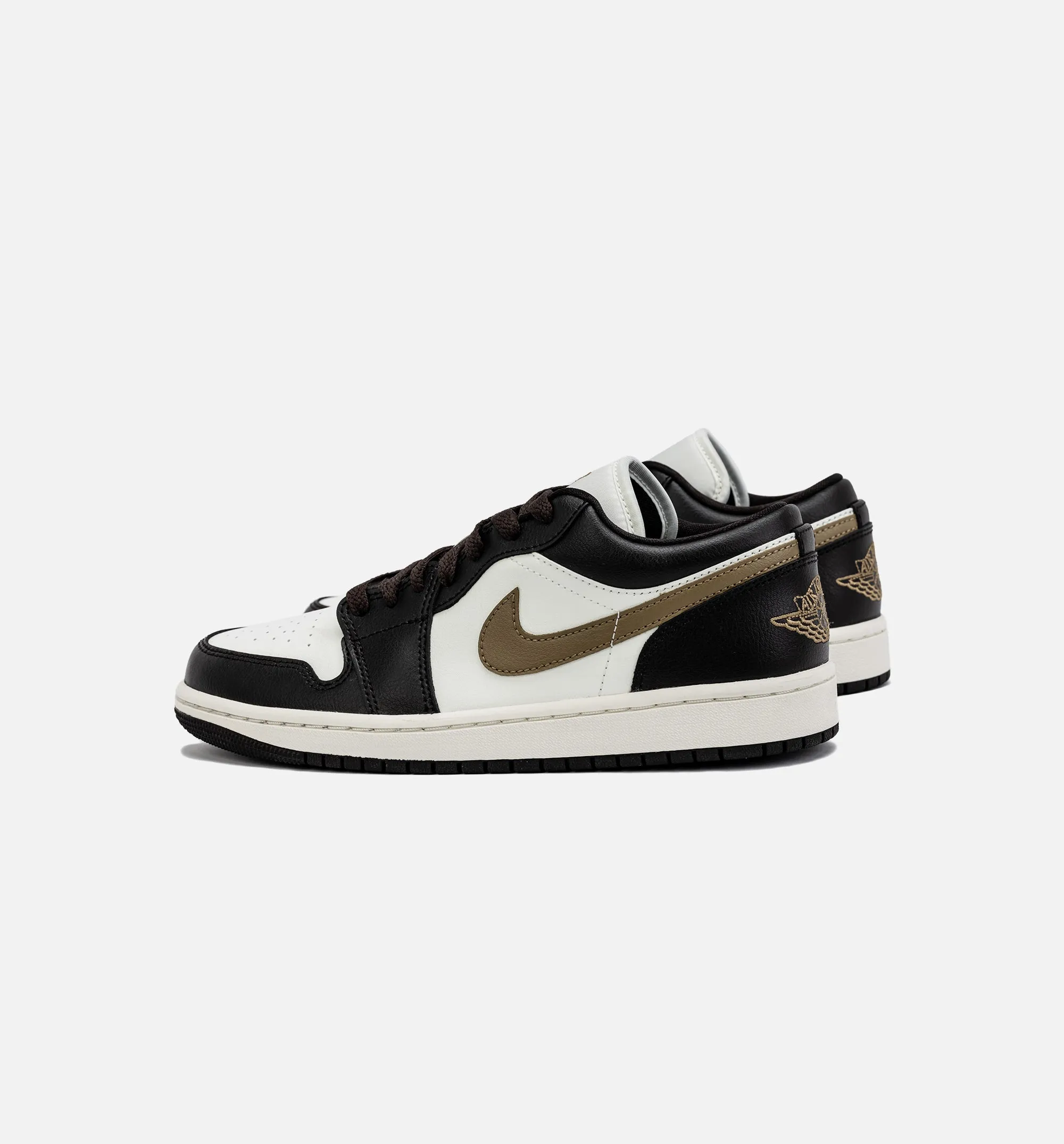 Air Jordan 1 Retro Low Shadow Brown Womens Lifestyle Shoe - Black/Brown