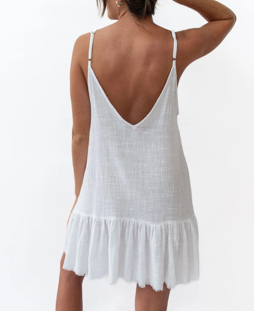 Amy Dress | White