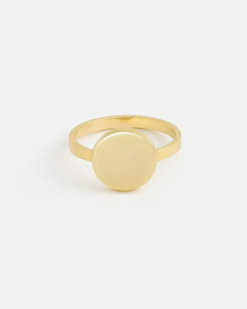 Atlas Ring in Yellow Gold