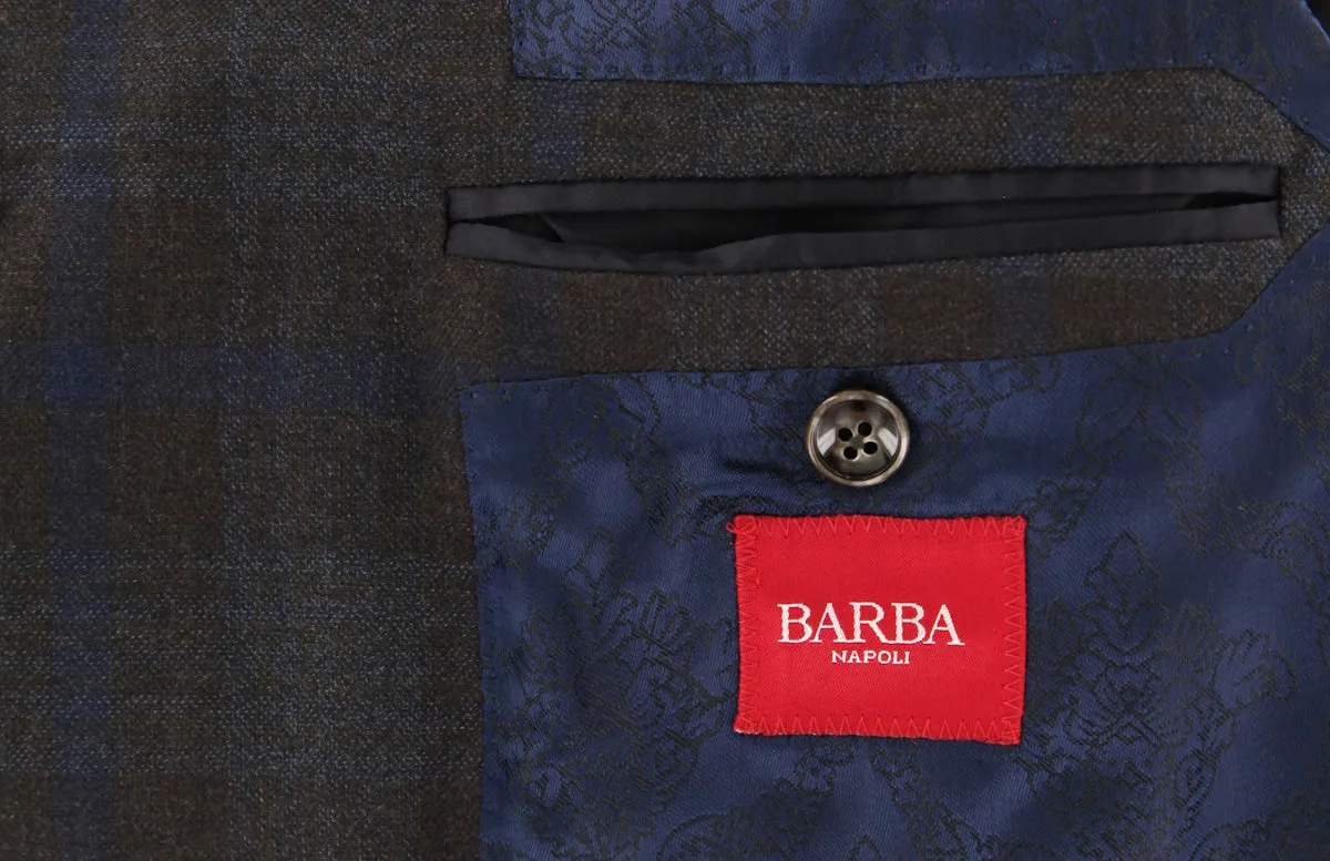 Barba Napoli Dark Brown Sportcoat