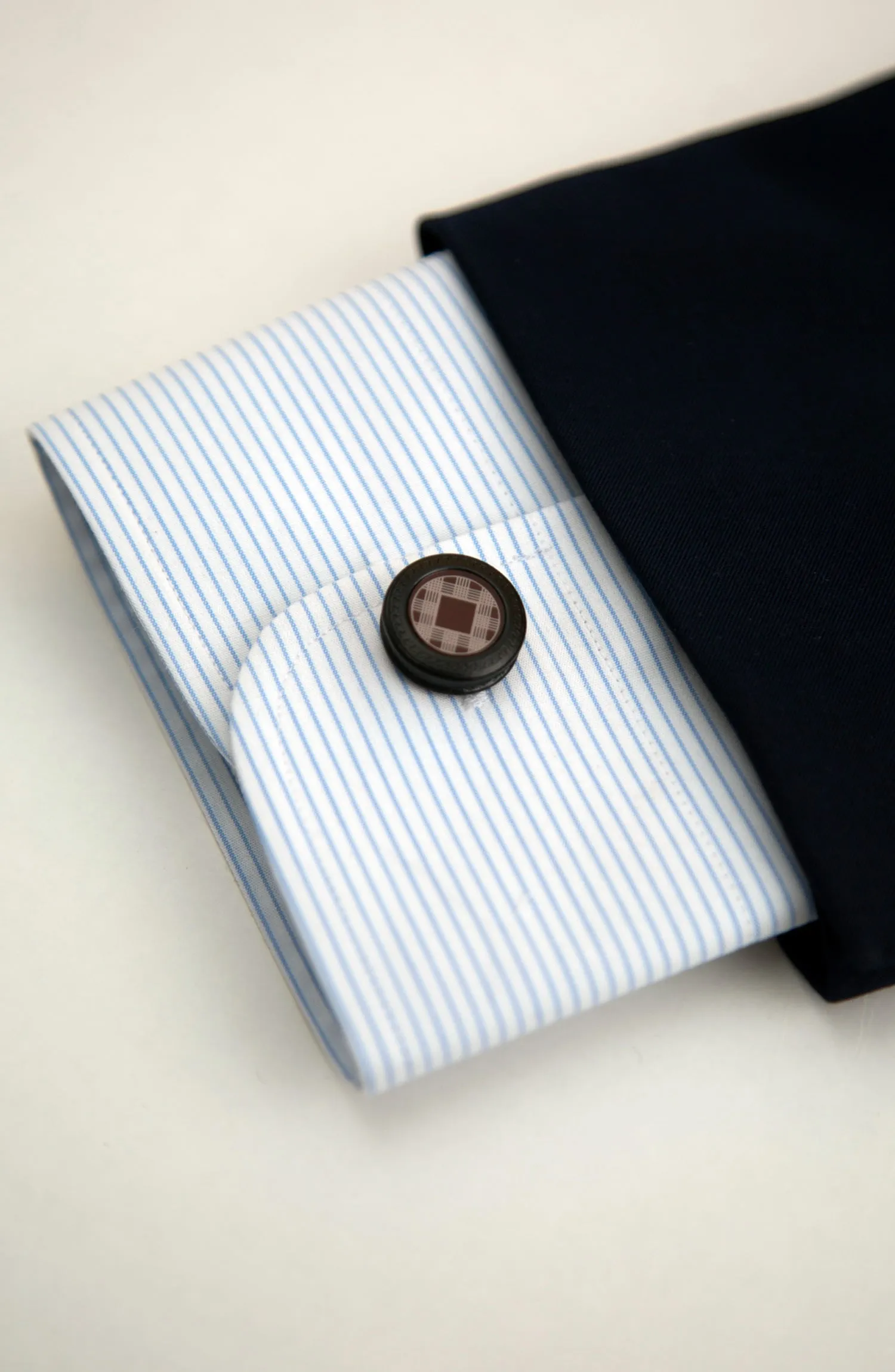 Black Brown Cufflinks