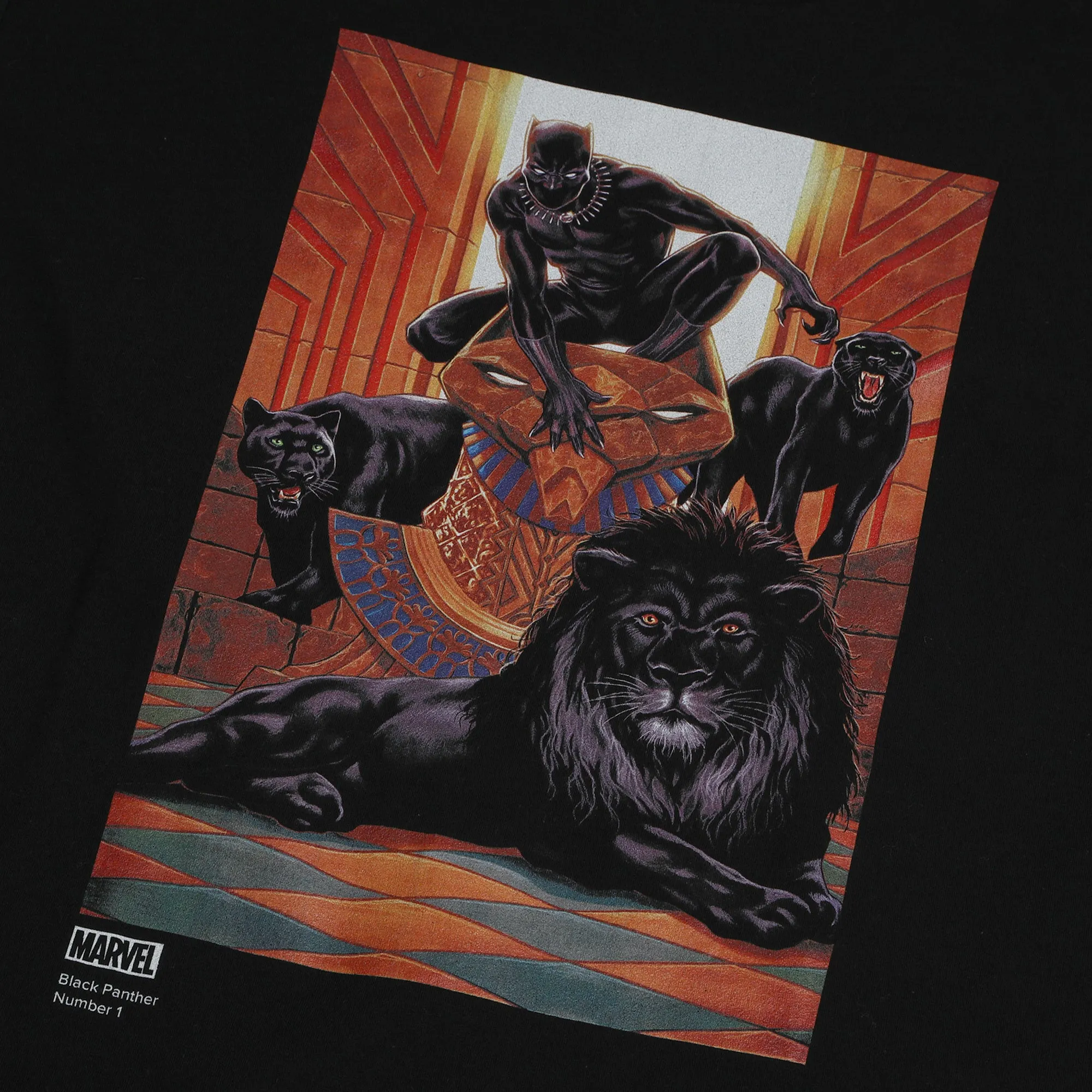 Black Panther Variant Black Tee