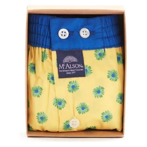 BOXER SHORT Daisies yellow