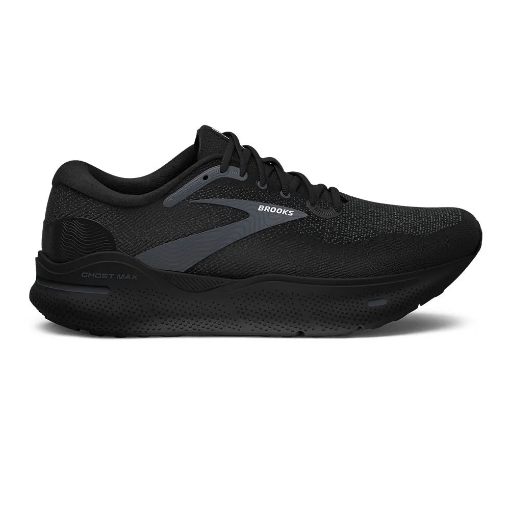 Brooks Ghost Max (Mens) - Black/Black/Ebony