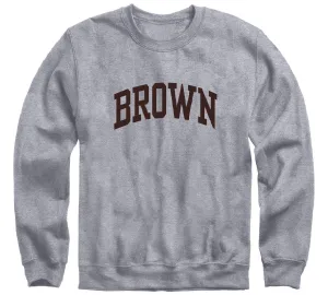 Brown Essential Sweatshirt (Heather Grey)