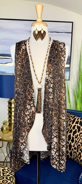 Brown Snake Vest