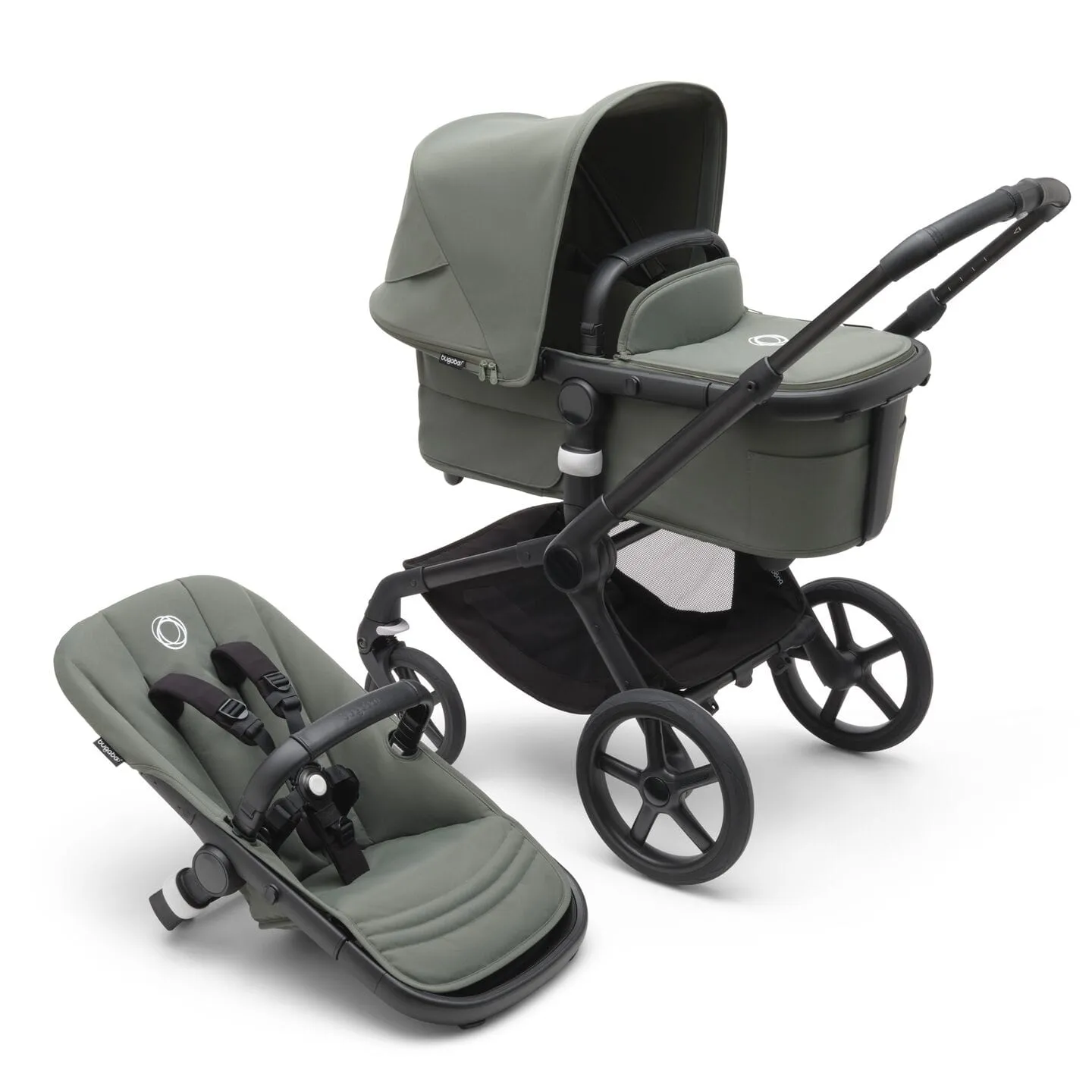 Bugaboo Fox 5 Complete - Black/Forest Green/Forest Green