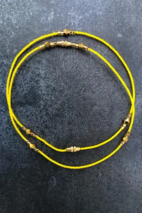 Canary Yellow Anklet - Single