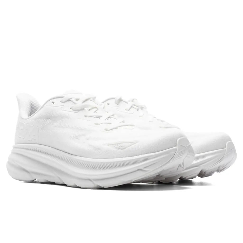 Clifton 9 - White/White