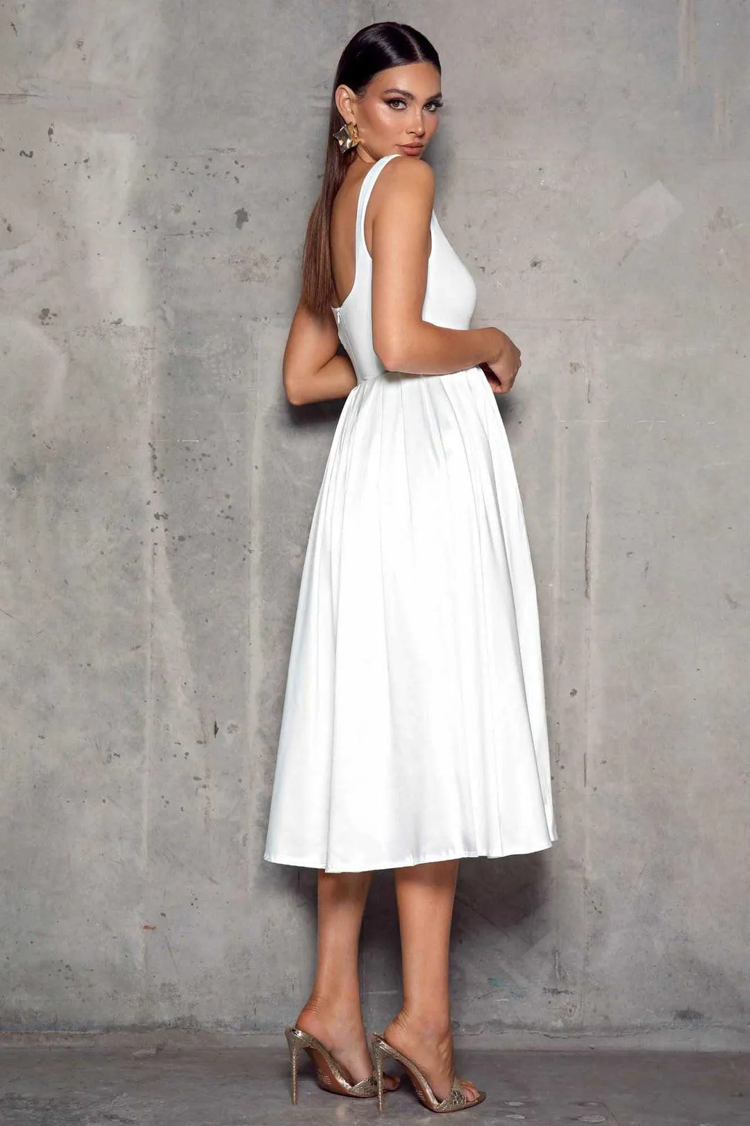 Cora Dress - White