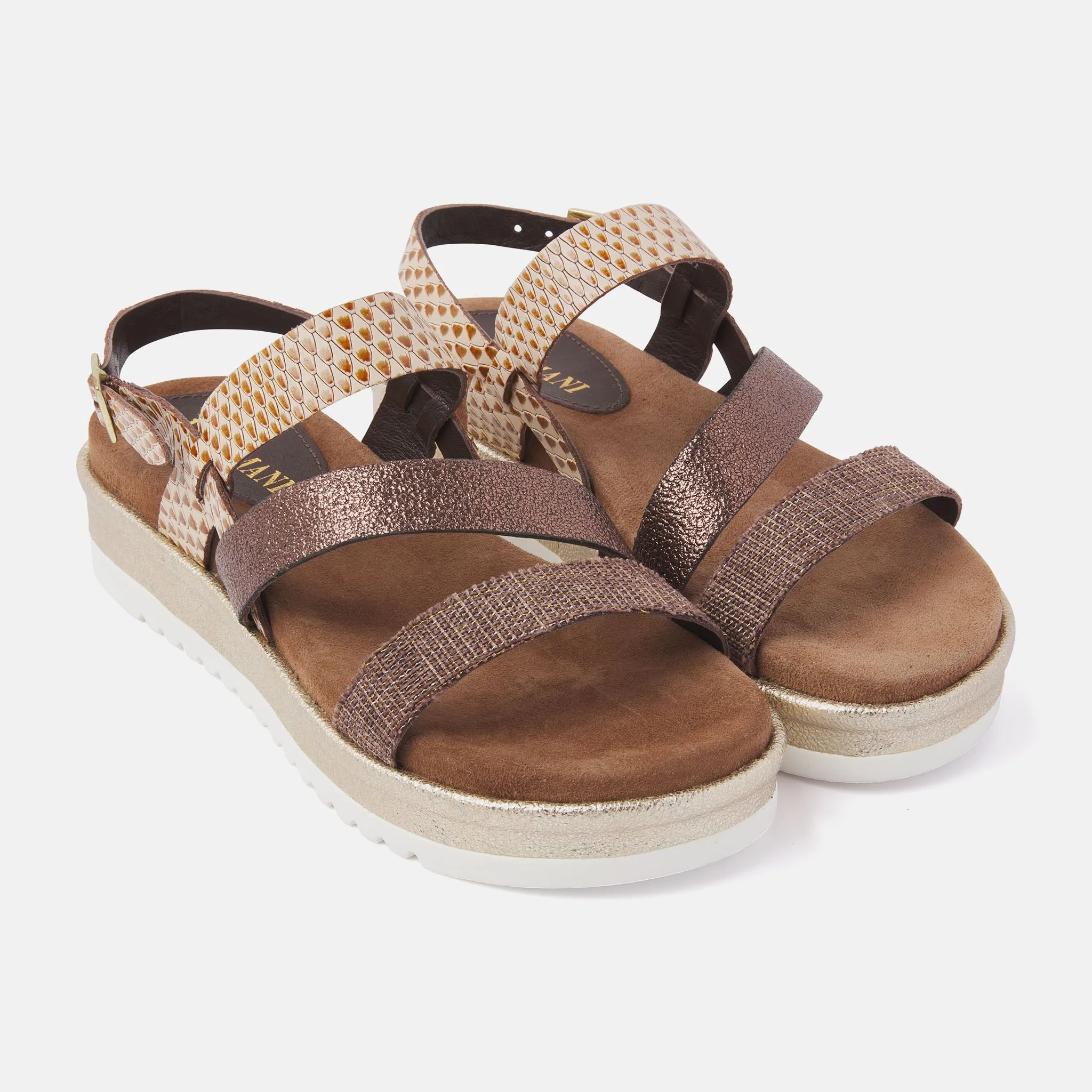 Dames Sandalen 75.827 Brown