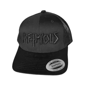 Flexfit Snapback Hat - Black (Black Infamous Logo)