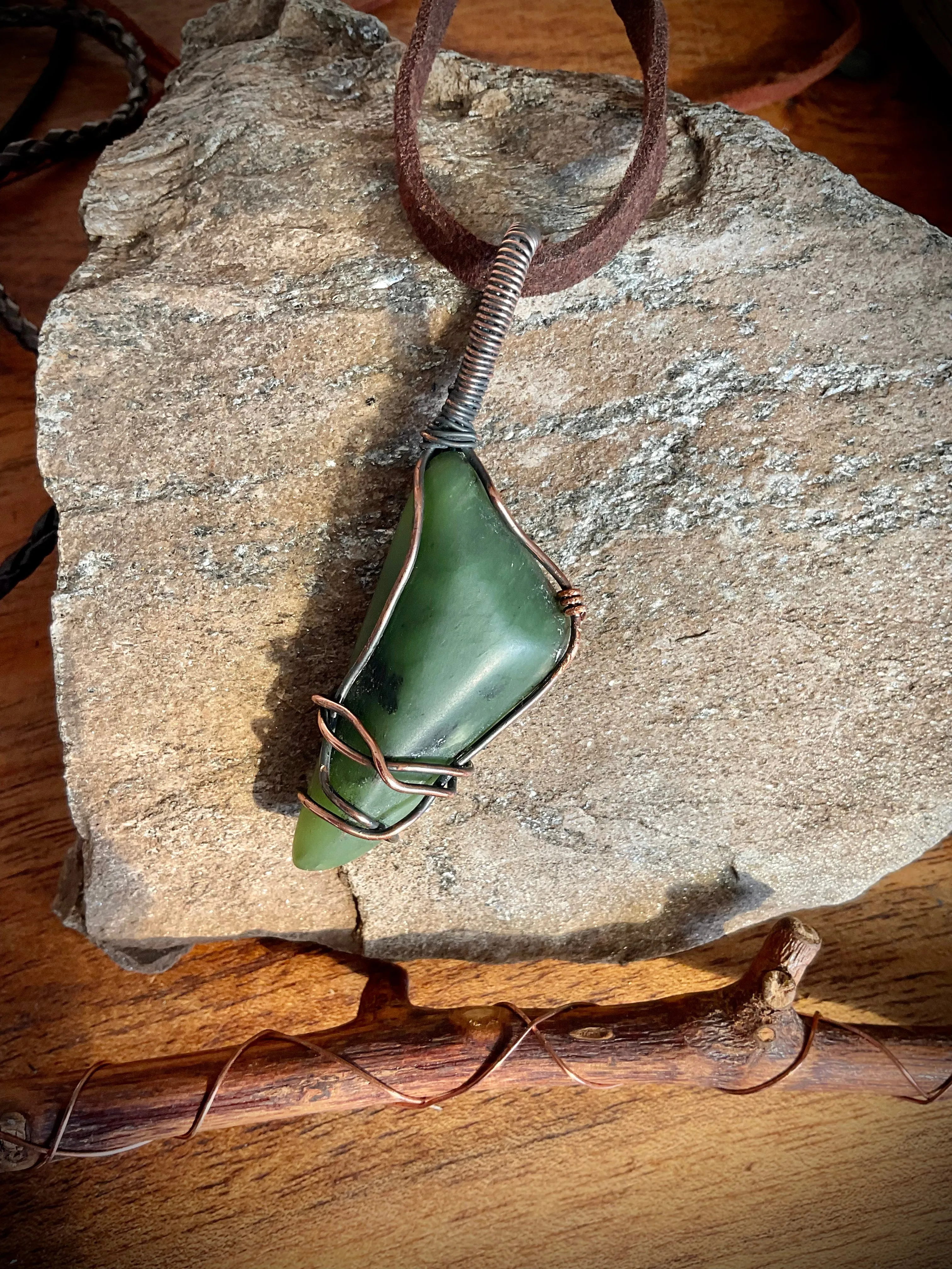 Green Jade Pendant