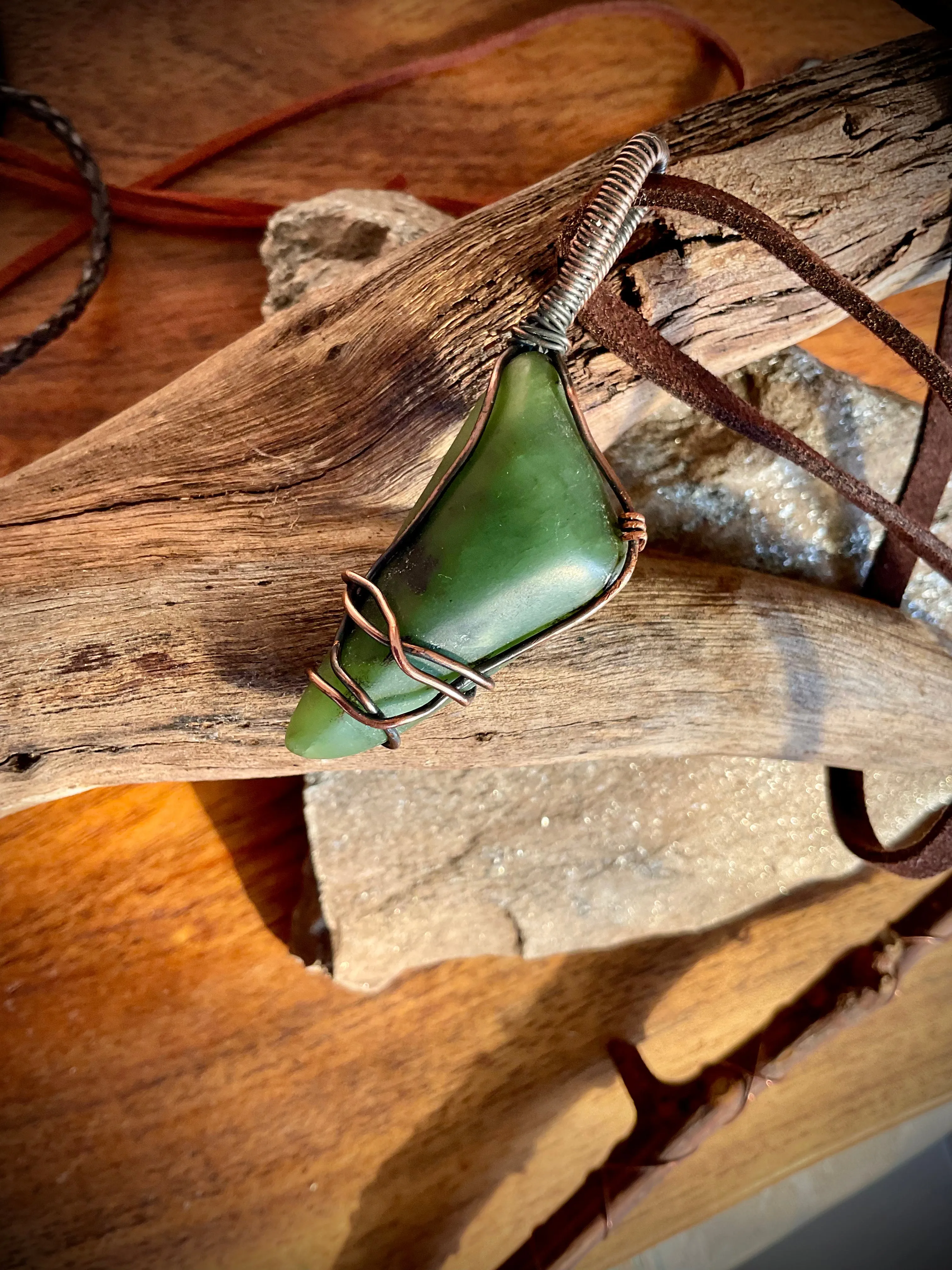 Green Jade Pendant