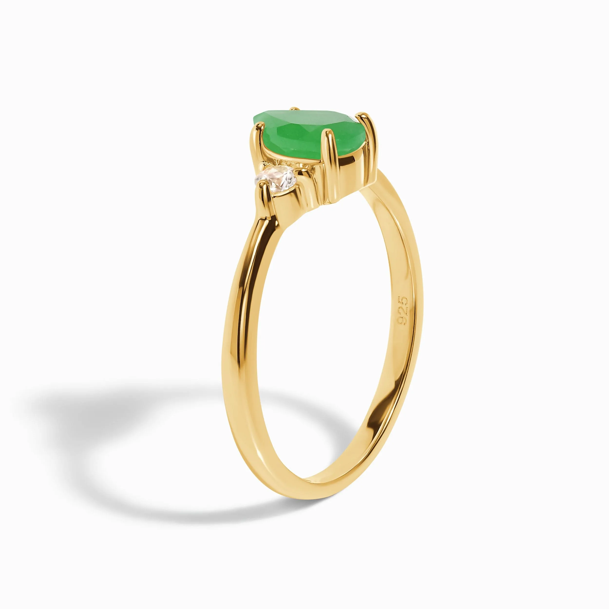 Green Jade Ring - Lania