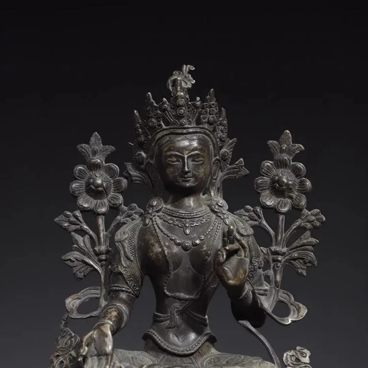 Green Tara Statue