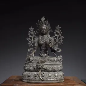 Green Tara Statue