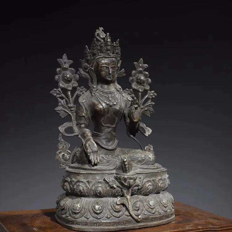 Green Tara Statue