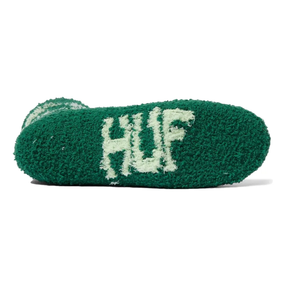 HUF GREEN BUDDY FUZZY SOCK-GREEN