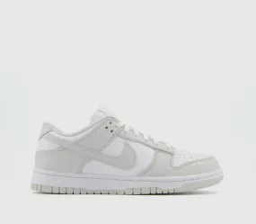 Nike Dunk Low Trainers White Photon Dust White