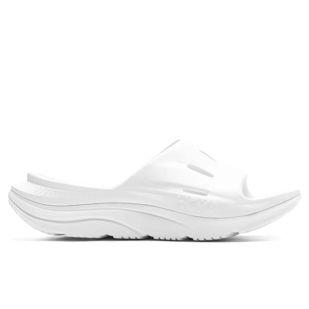 Ora Recovery Slide 3 - White/White