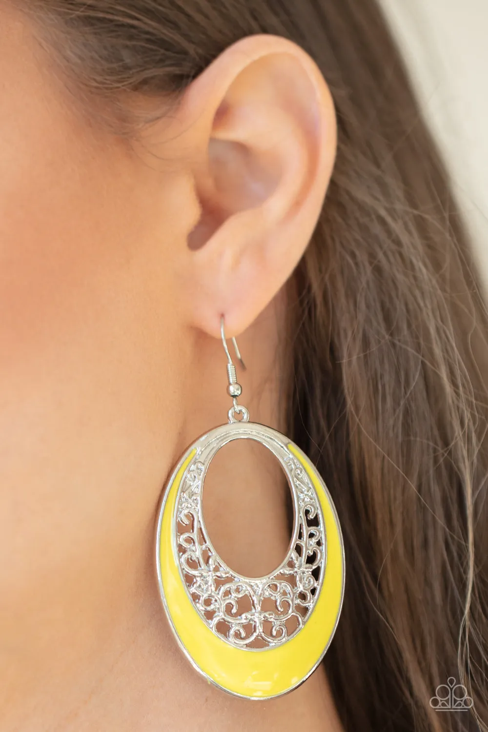 Orchard Bliss - Yellow Earring