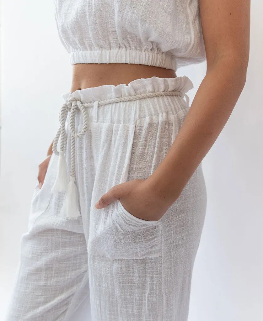 Paige Pant | White