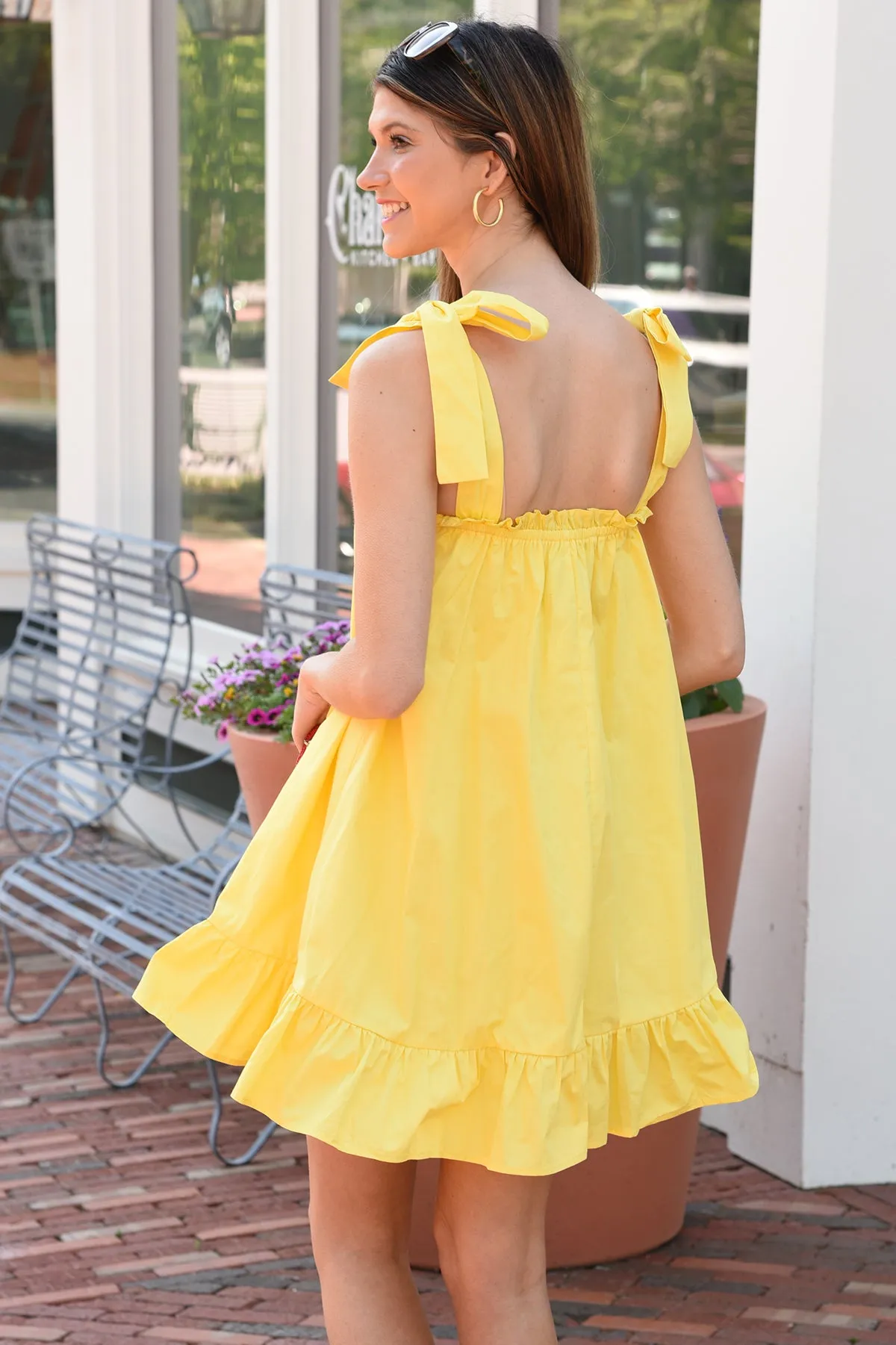 PERFECT WAYS DRESS - YELLOW