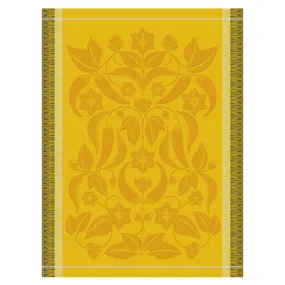 Piments Yellow Tea Towel