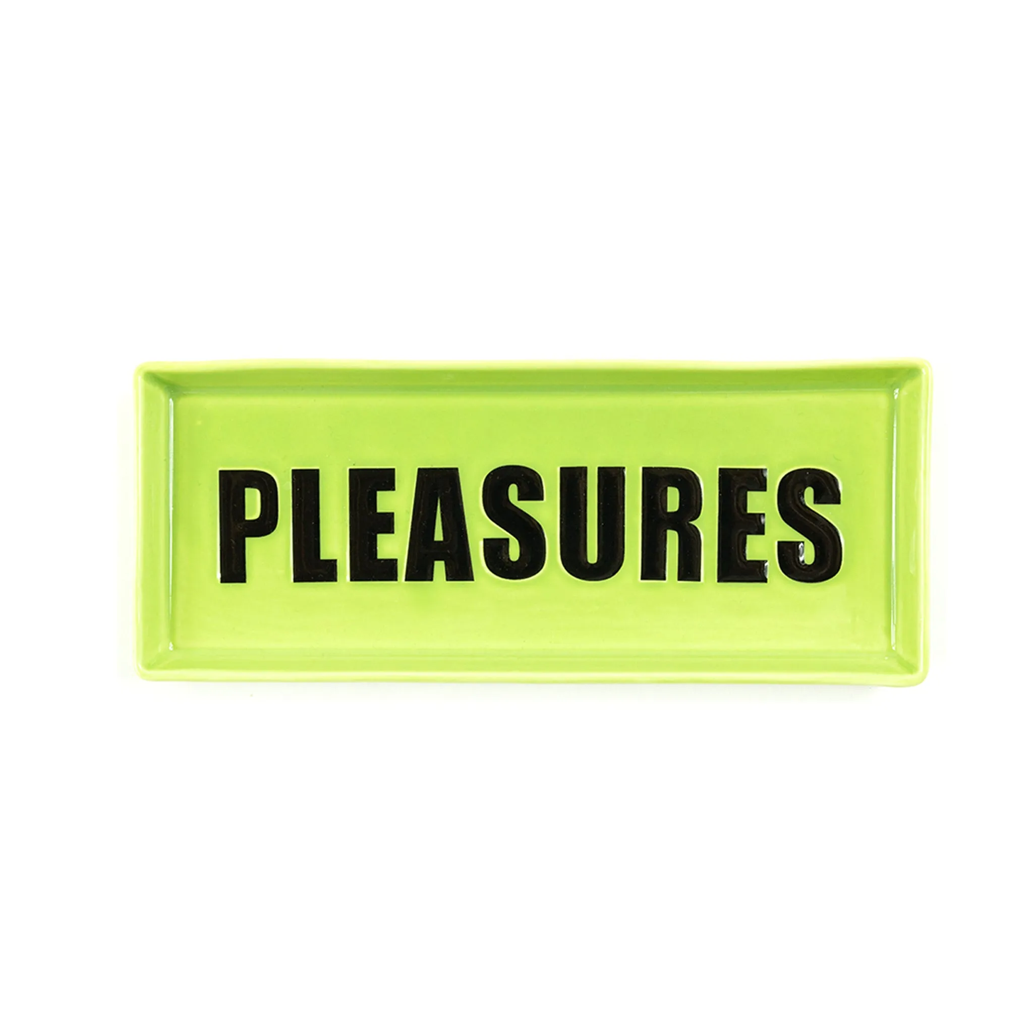 PLEASURES CERAMIC TRAY (Green)