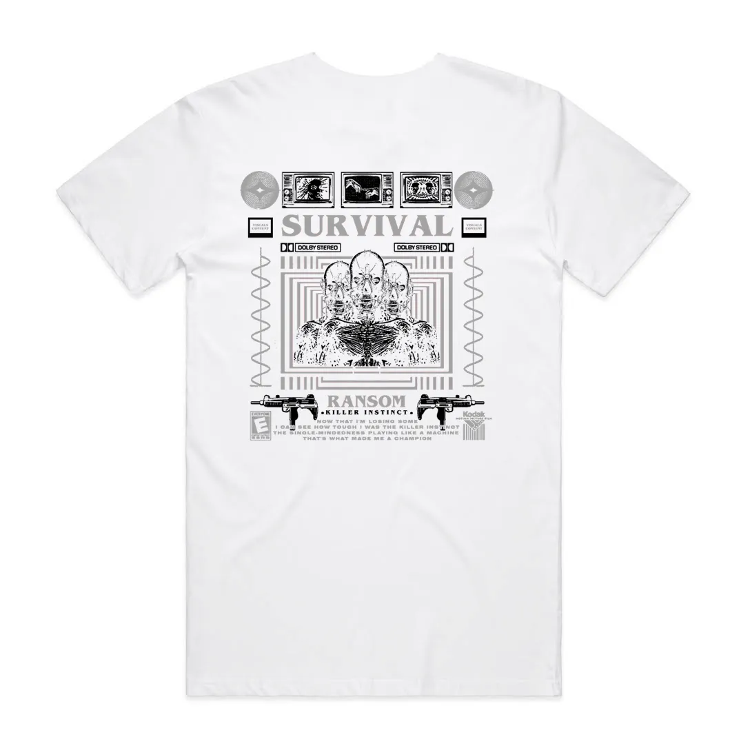 RANSOM TEE WHITE