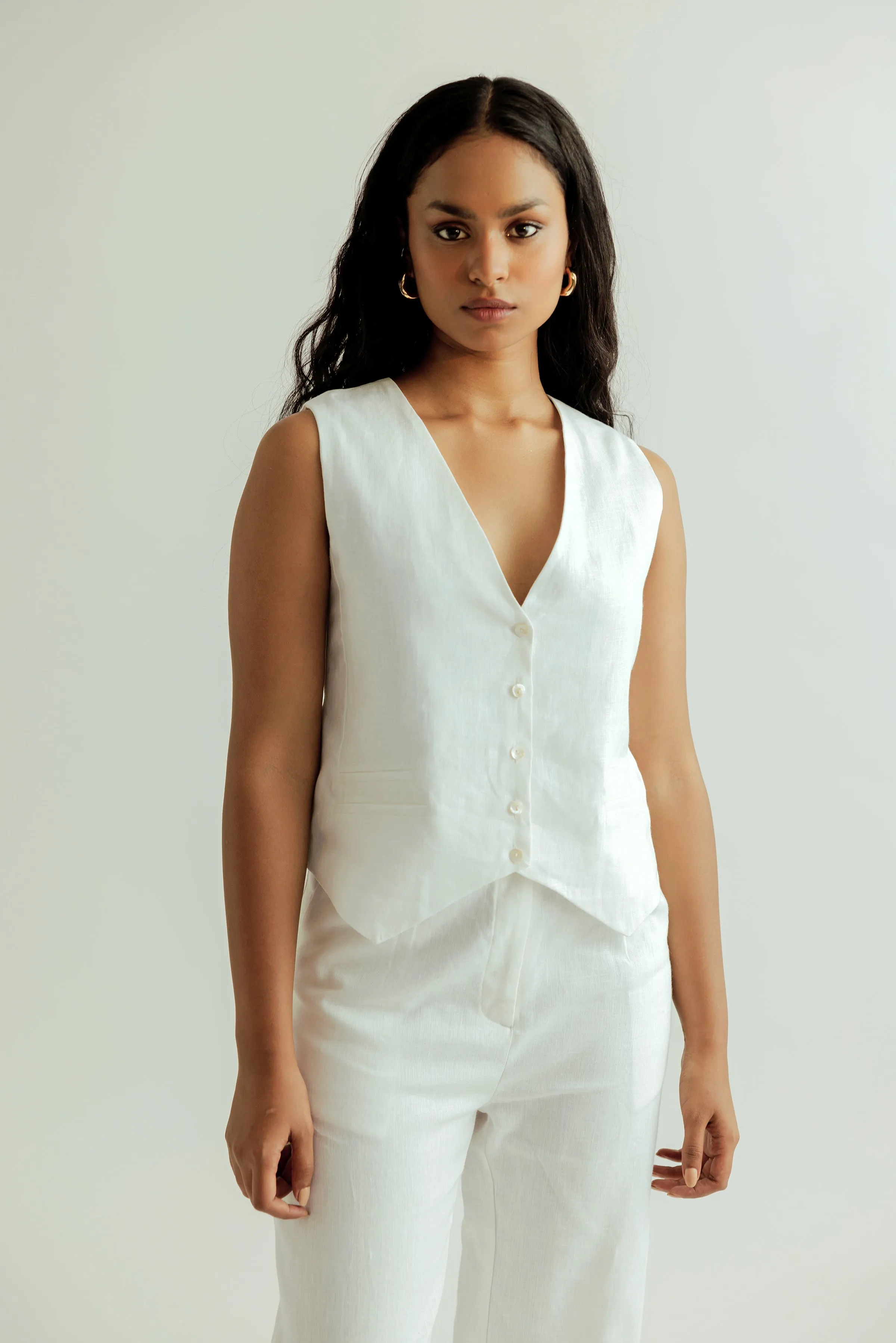 Salento Vest - White