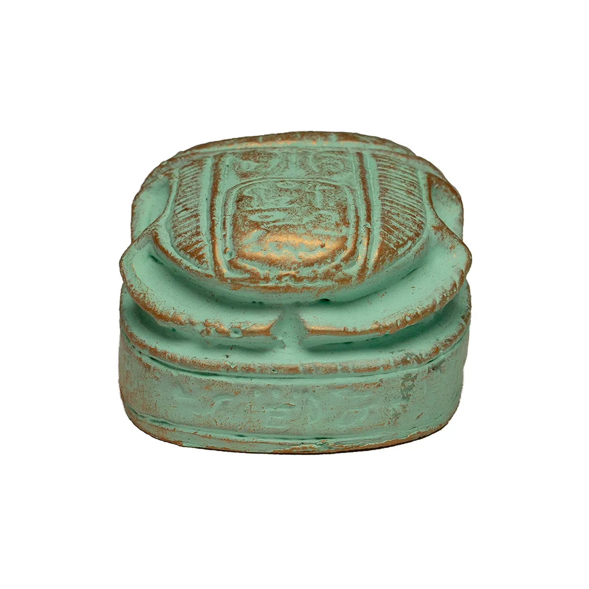 Scarab Paperweight - Green