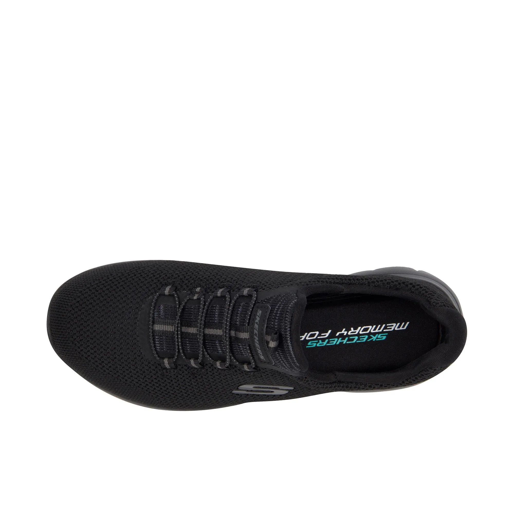 Skechers Womens Summits Cool Classic Black Black