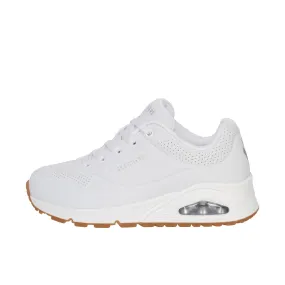 Skechers Womens Uno Stand On Air White White