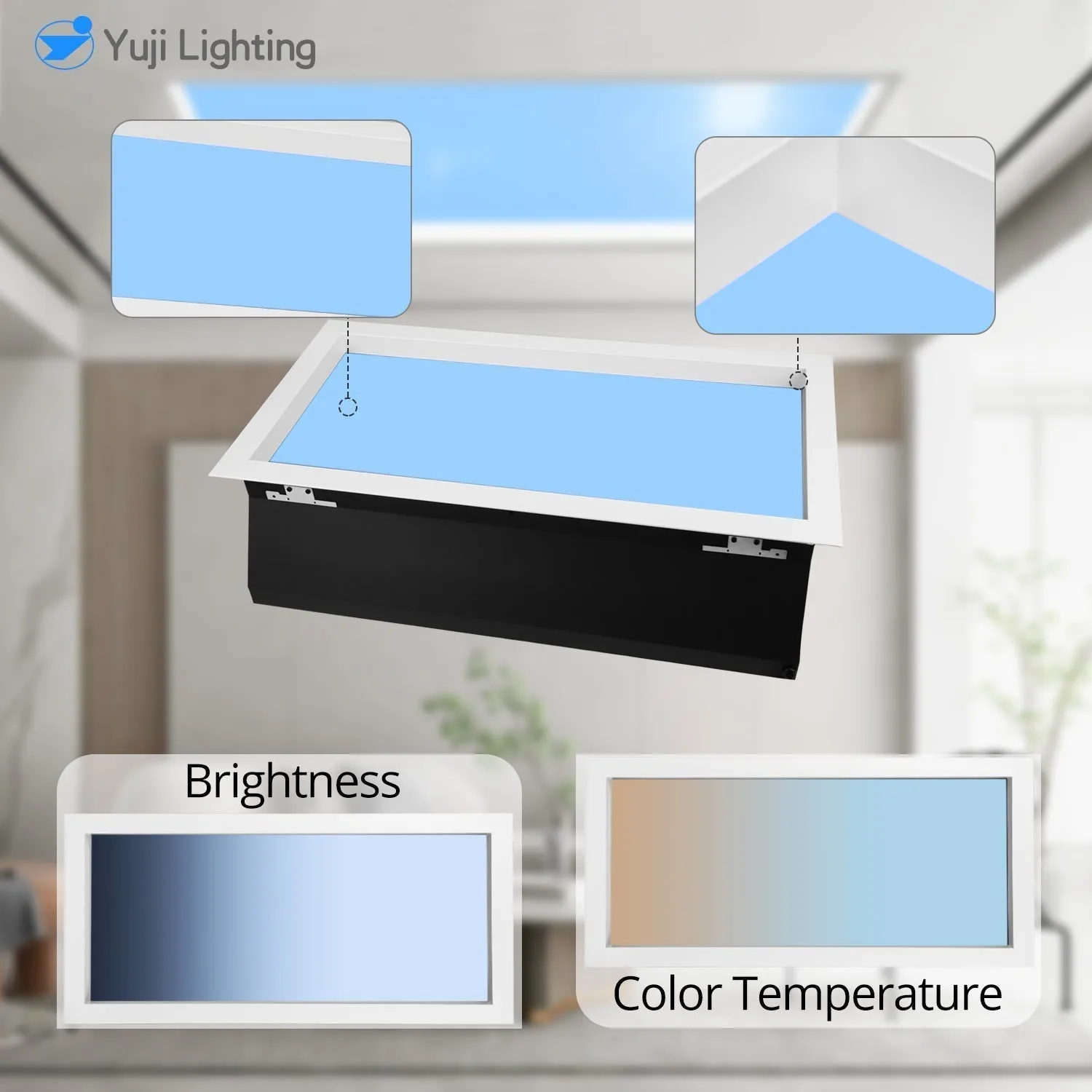 Skyline CRI 98 50W 14115 Rooflight Ceiling Light 2700K-6500K