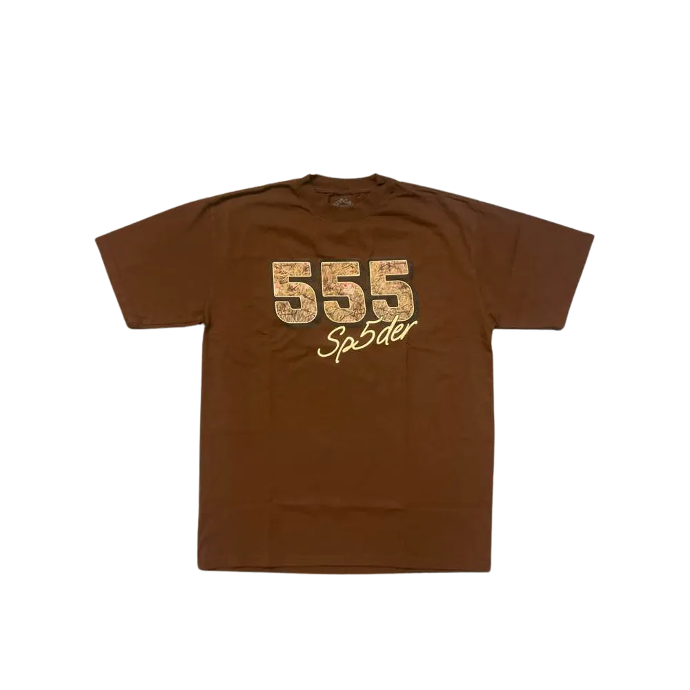 Sp5der 555 Tee Brown