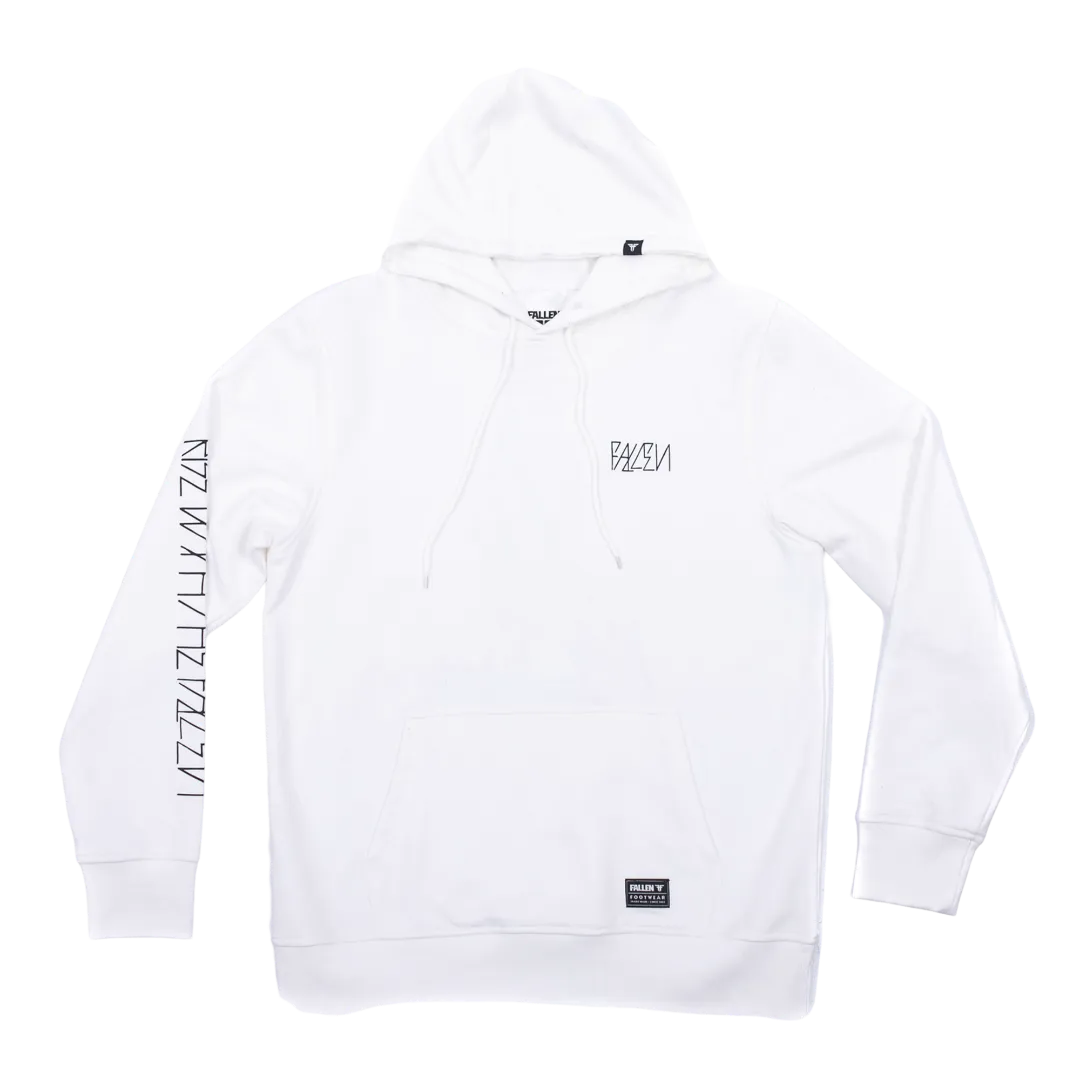 STACKED HOODIE WHITE