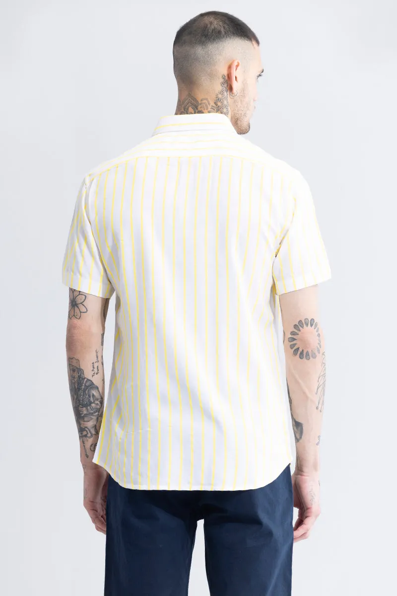 Stripe Vibe Yellow Shirt