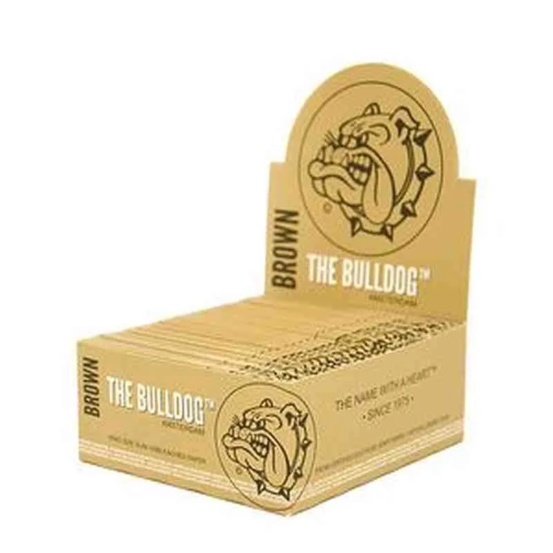 The Bulldog unbleached rolling paper