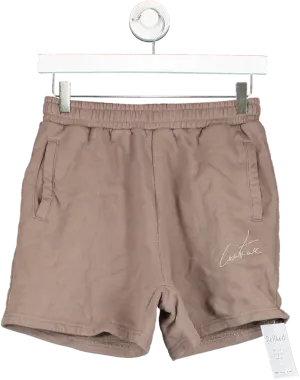 The Couture Club Brown High Waisted Shorts UK S