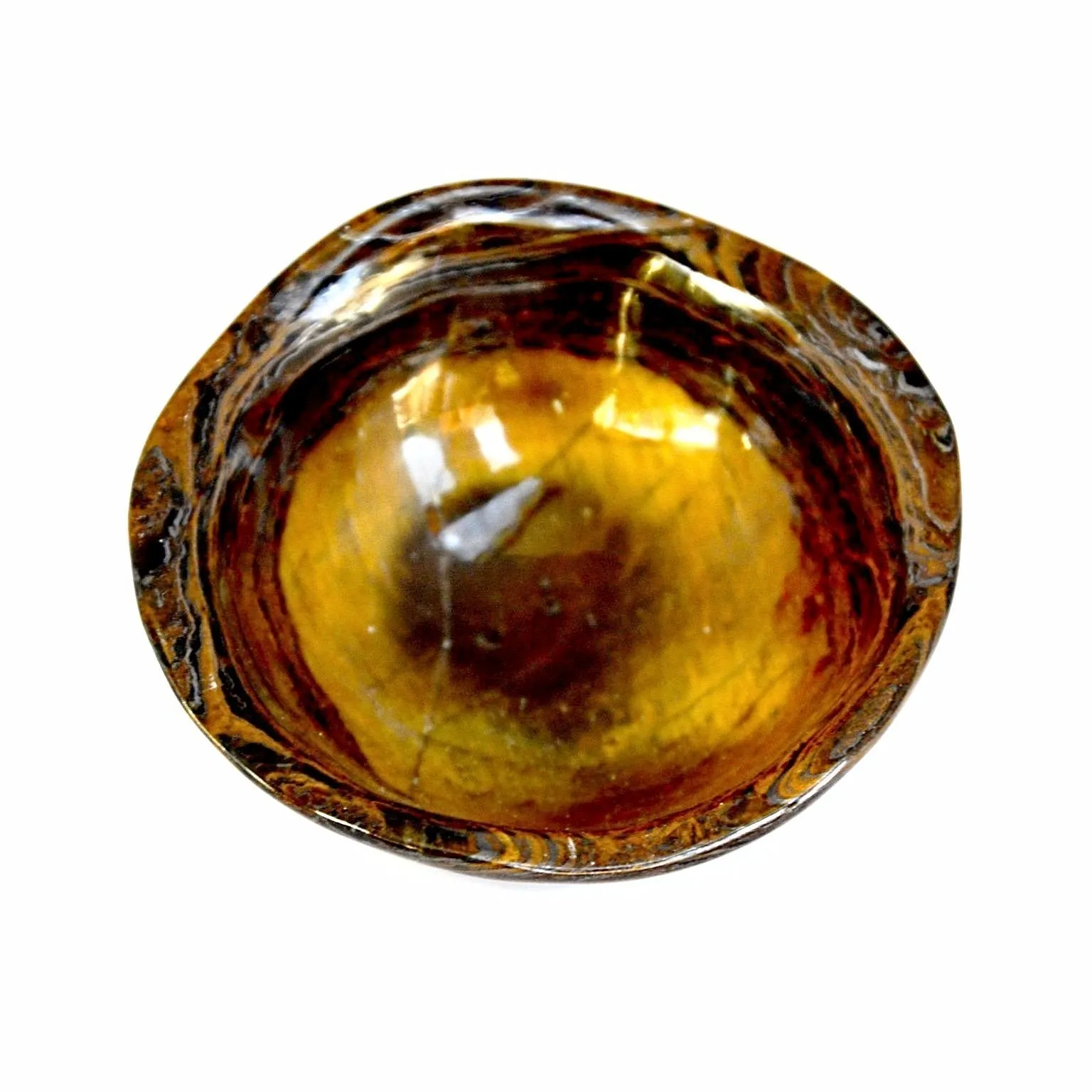 The Eye of the Tiger Tigers Eye Trinket Dish